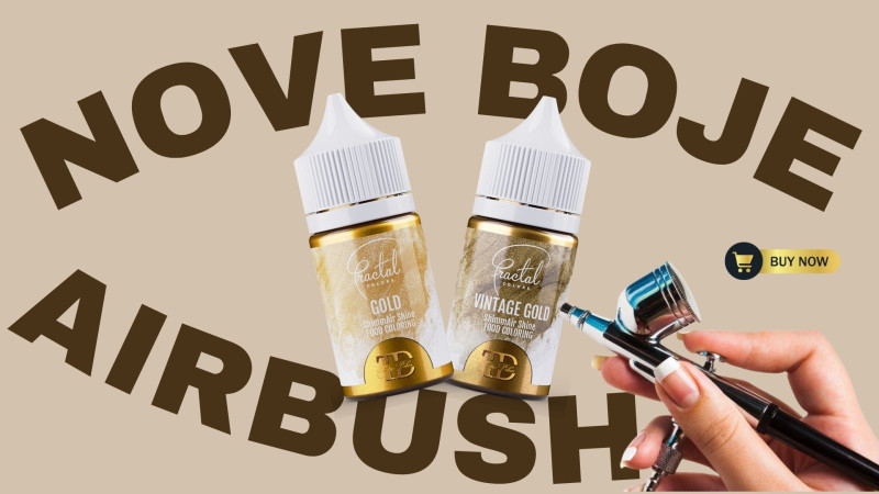 Fractal AIRBRUSH GOLD